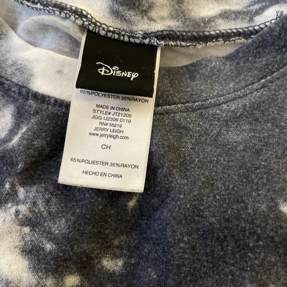 Disney Black and White Tie-Dye Mickey Mouse Tee - Picture 3 of 3